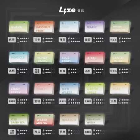 Lyze 萊茲 10000口 電子煙煙彈|東京魔盒通用|穩定口感 × 長效續航 Lyze 萊茲 10000口 電子煙煙彈|東京魔盒通用|穩定口感 × 長效續航